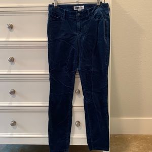 Old Navy rockstar super skinny petite corduroy jeans